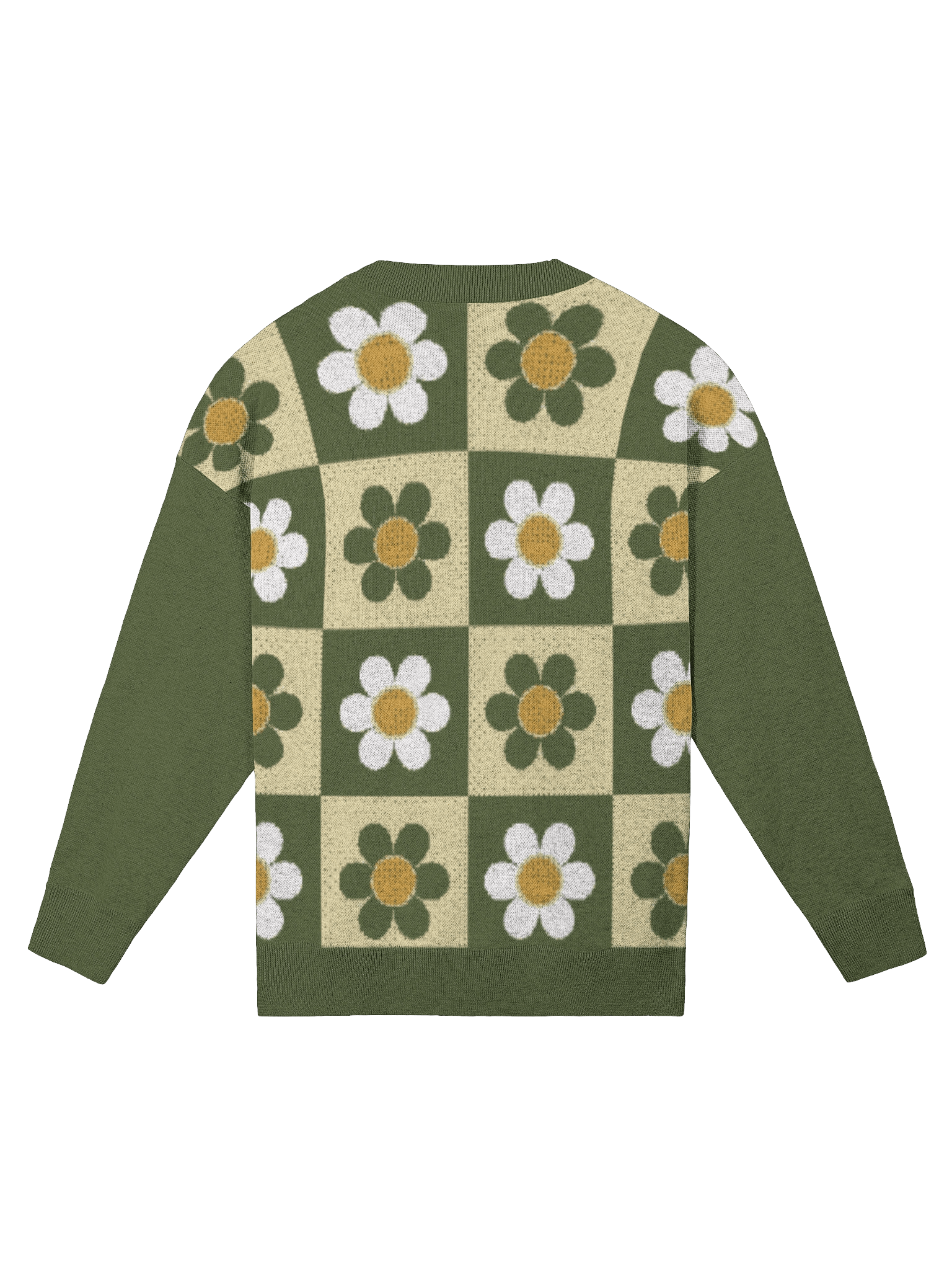 Chill Blossom Checkerboard Sweater product image (3)