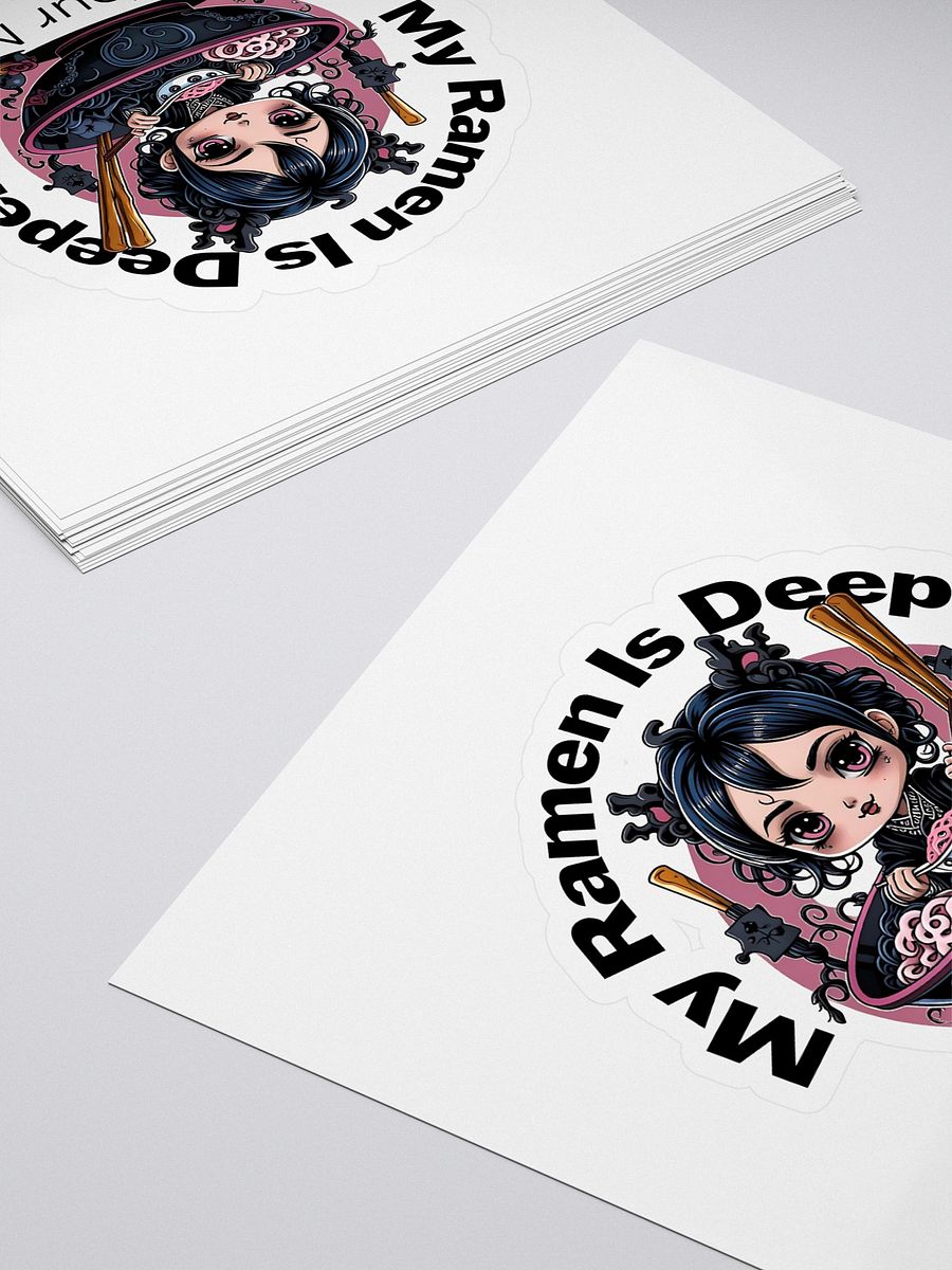 Gothic Noodle Dream Kiss-Cut Stickers product image (4)
