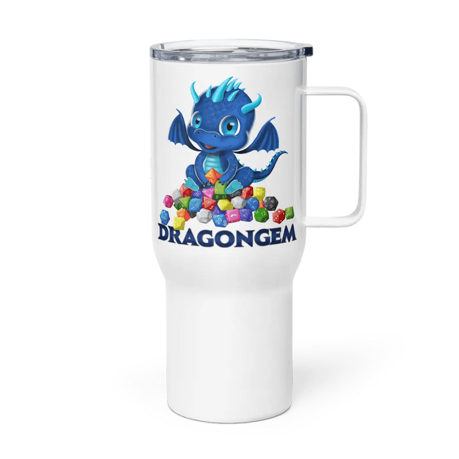 Critical Cuteness Travel Mug with a Handle product image (3)