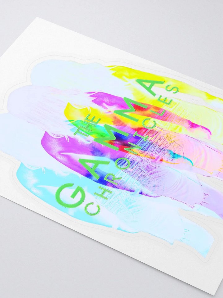 Gamma Chronicles: Rainbow Silhouette Sticker Sheet product image (2)