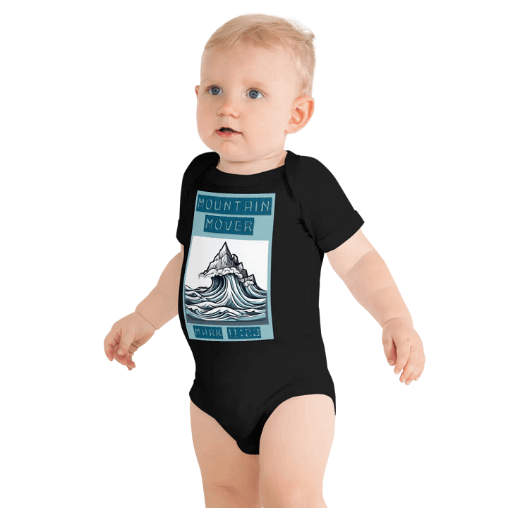 Mountain Mover Baby Onesie product image (1)