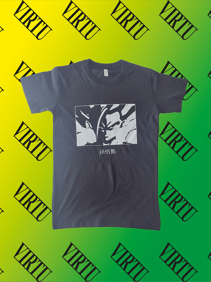 Unleashed Organic Cotton Black T Shirt product image (1)