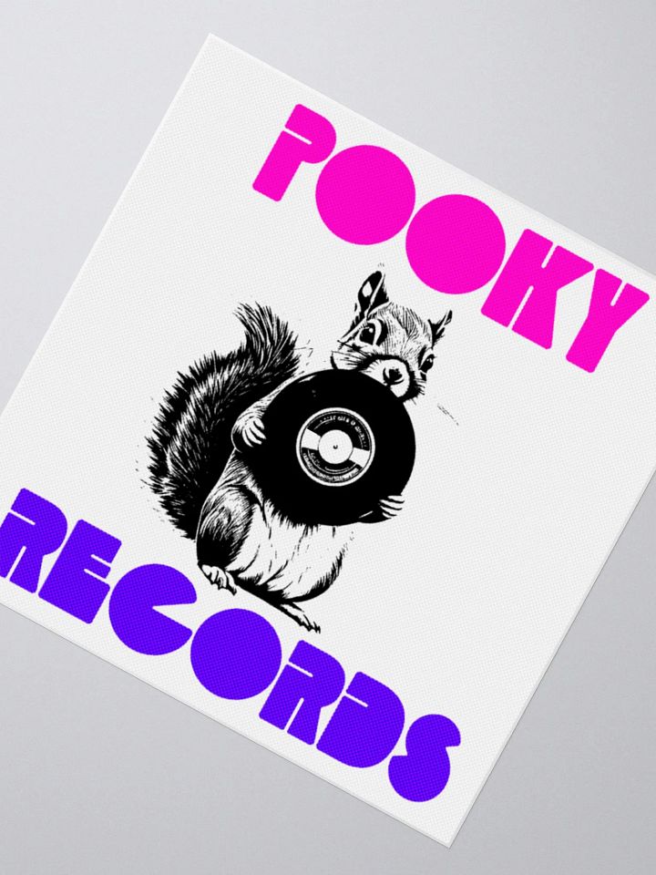 Pooky's Vinyl Squirrel Sticker product image (6)