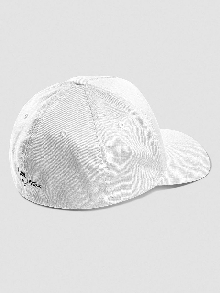 NightFoxx Logo Flex-Fit Hat (White) product image (3)