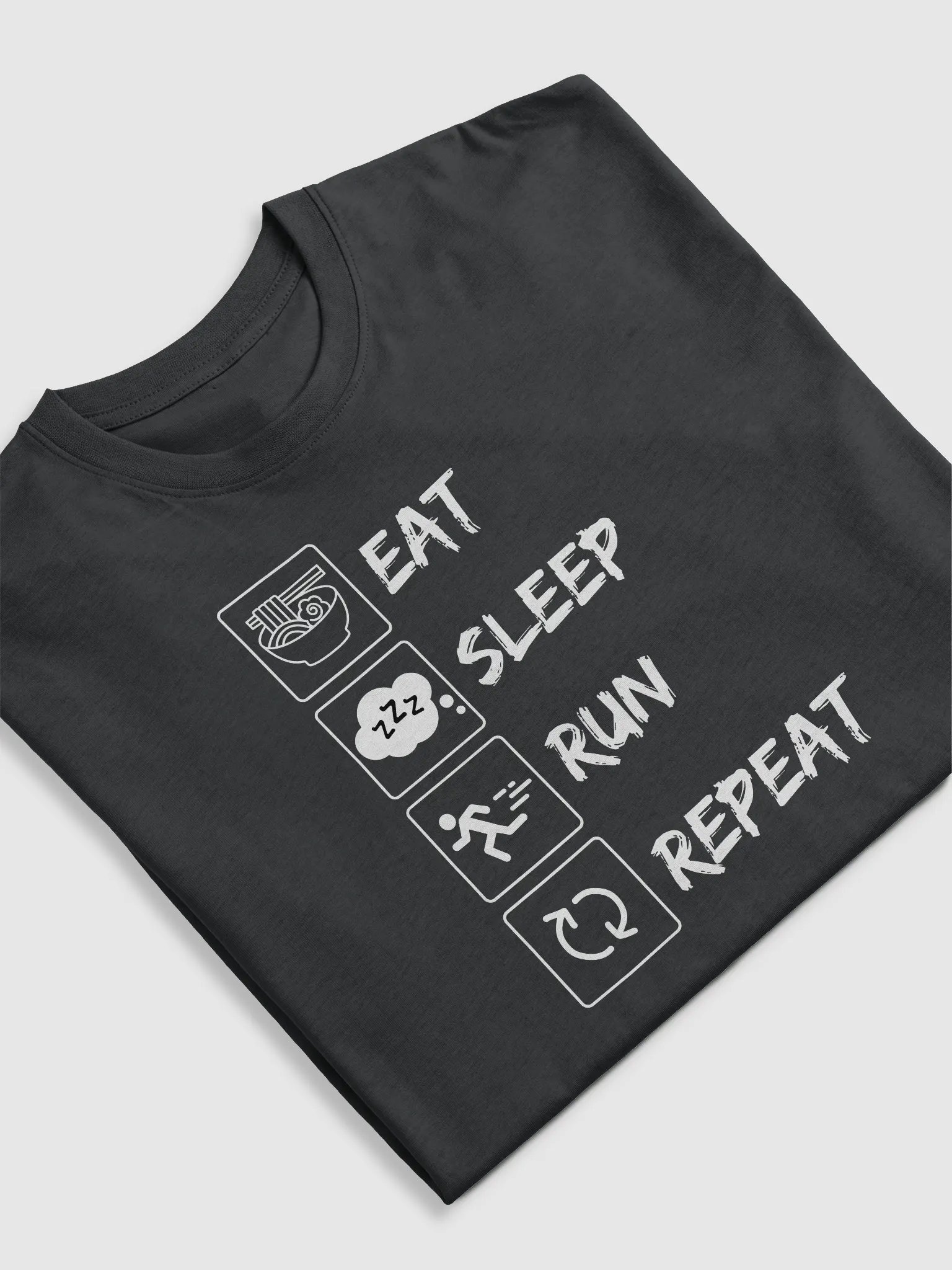 Eat, Sleep, Run, Repeat Tees | Premium Heavyweight Cotton product image (5)