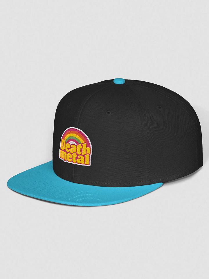Rainbow Death Metal Snapback Cap product image (22)