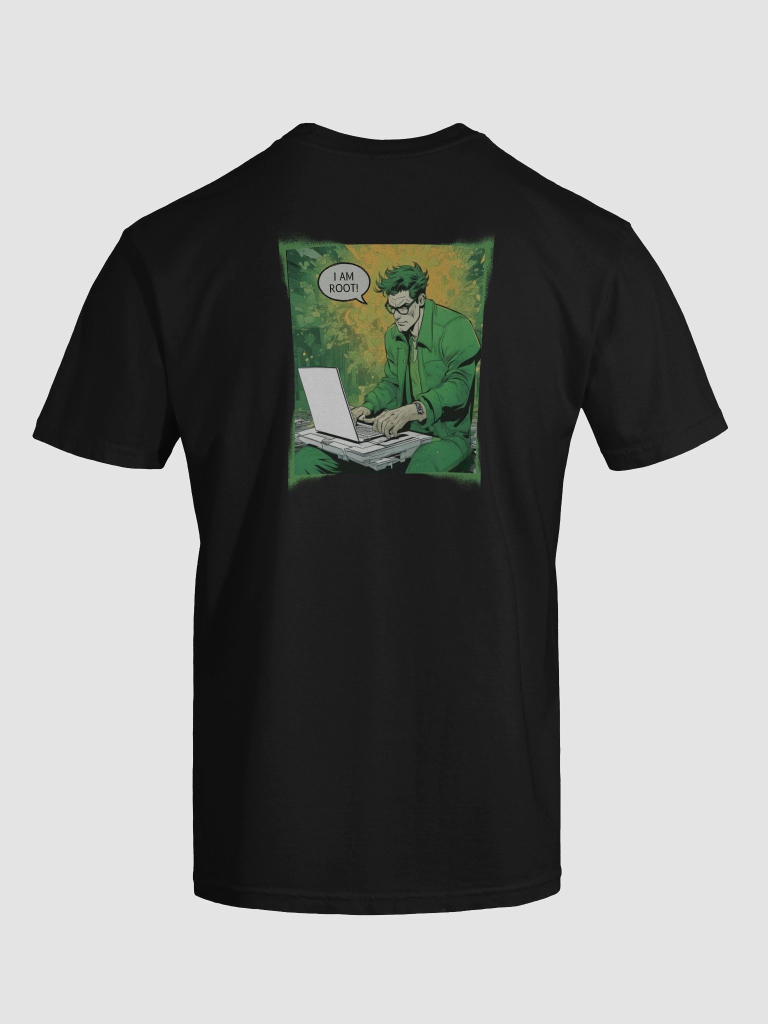 💻 I Am Root – Hacker Comic Tee product image (9)