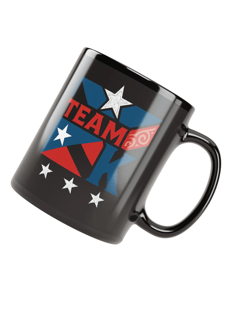 Team K Puerto Rico Black Mug product image (7)