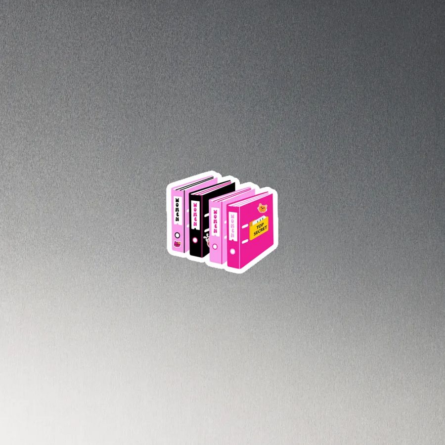 Binders of Woman Magnet product image (2)