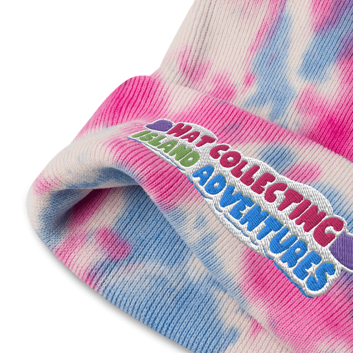 Hat Collecting Adventures TieDye Beanie product image (2)