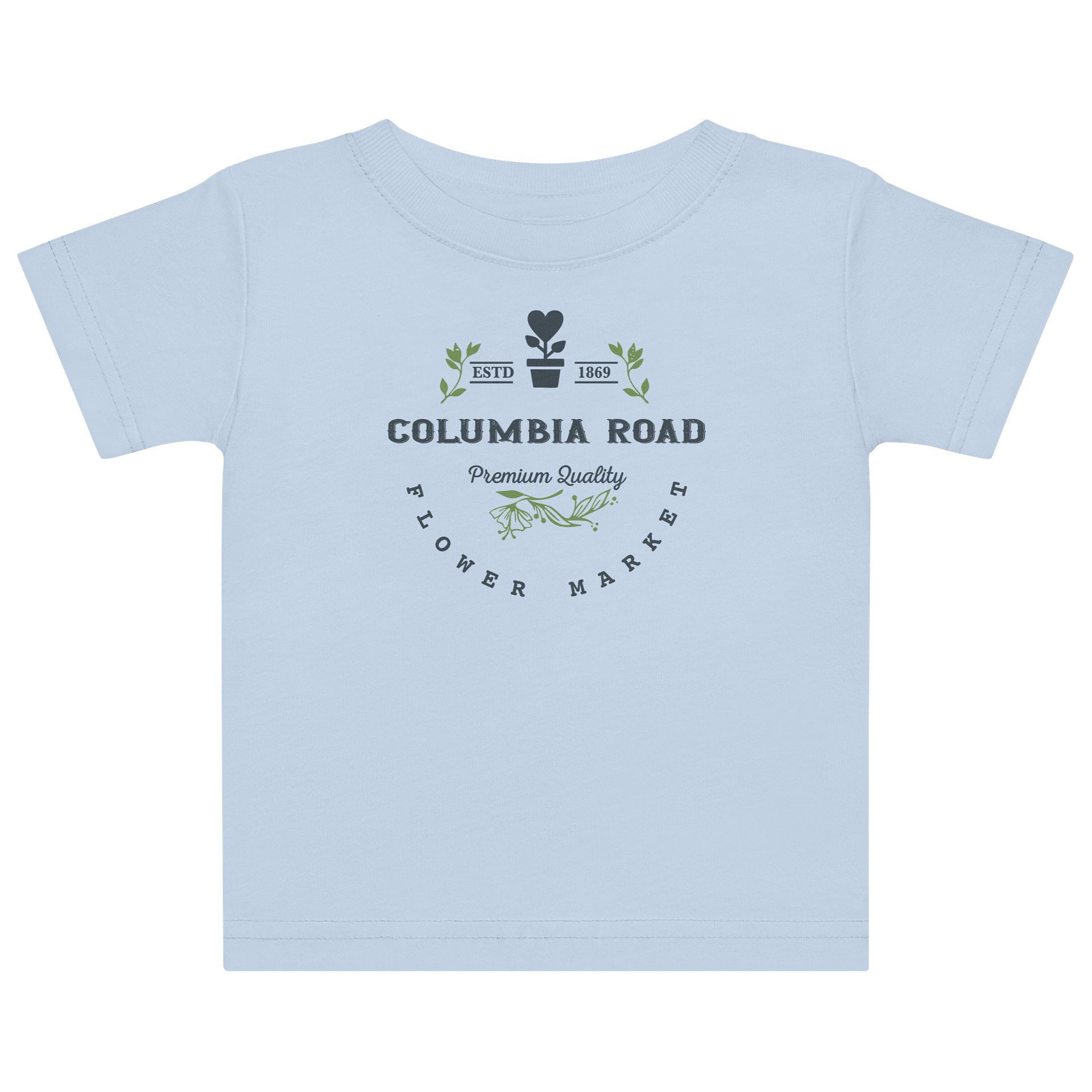Columbia Road Market Baby T-Shirt (Blue) product image (1)