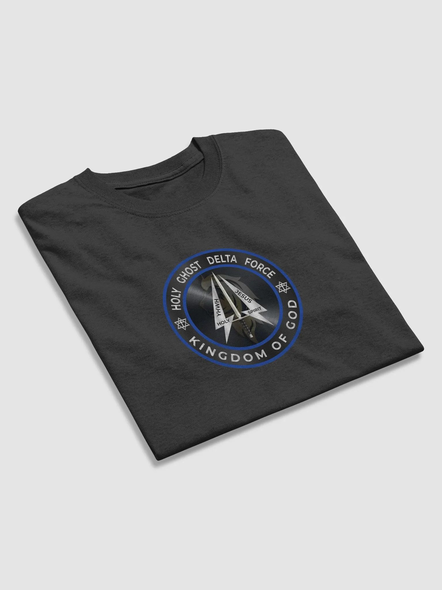 HGDF T-shirt with Cross on sleeve product image (3)