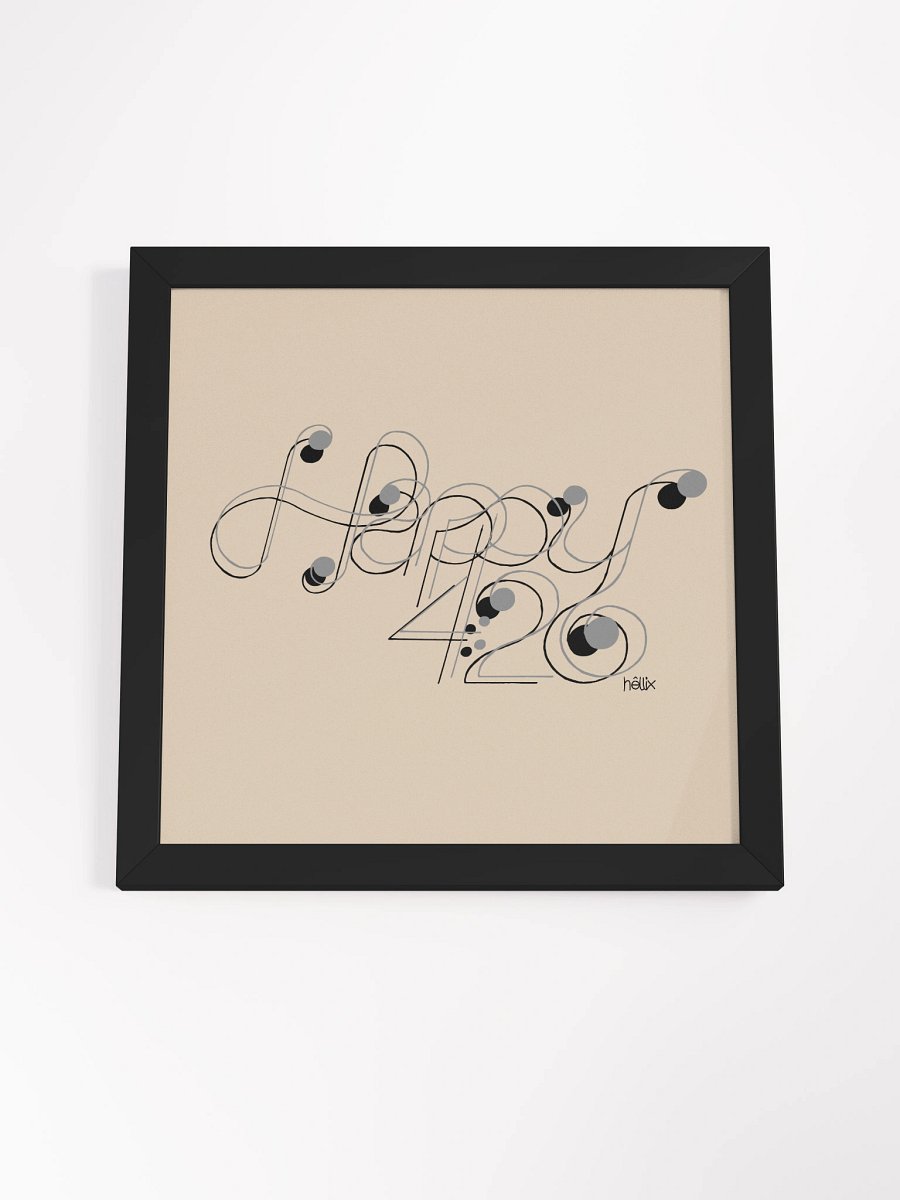 Happy 420 - White 12" product image (4)