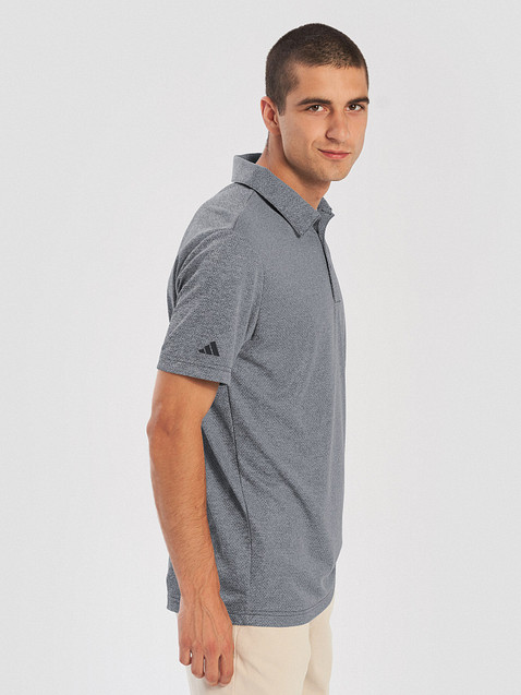 Photo showing Adidas Space-Dyed Polo Shirt