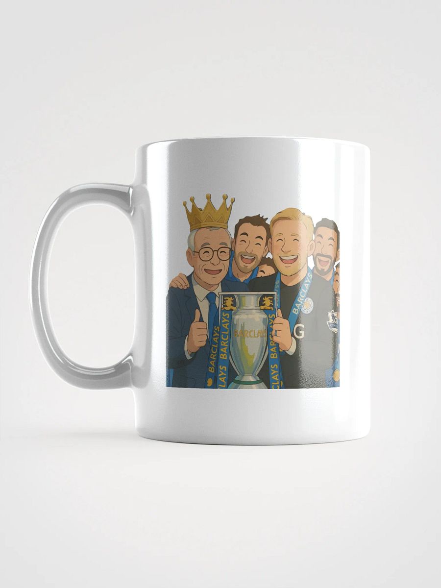 Glossy Mug - Leicester City Premier League Champions Trophy - Iconic Moment - Leicester City (Various Colours) product image (3)