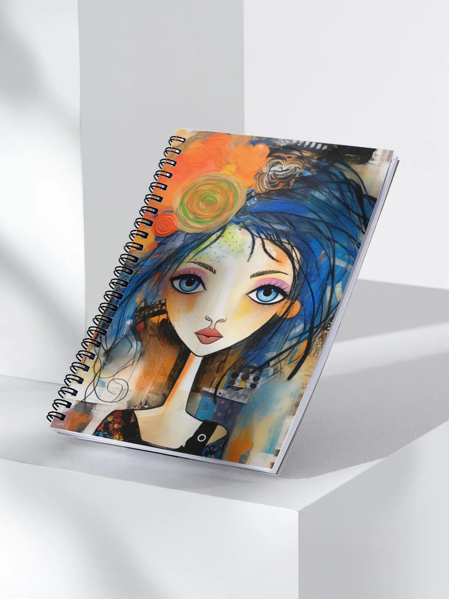 Whimsical Fantasy Spiral Notebook product image (3)