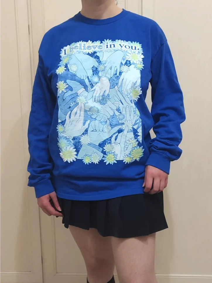 I believe in you - Long Sleeve Shirt product image (3)