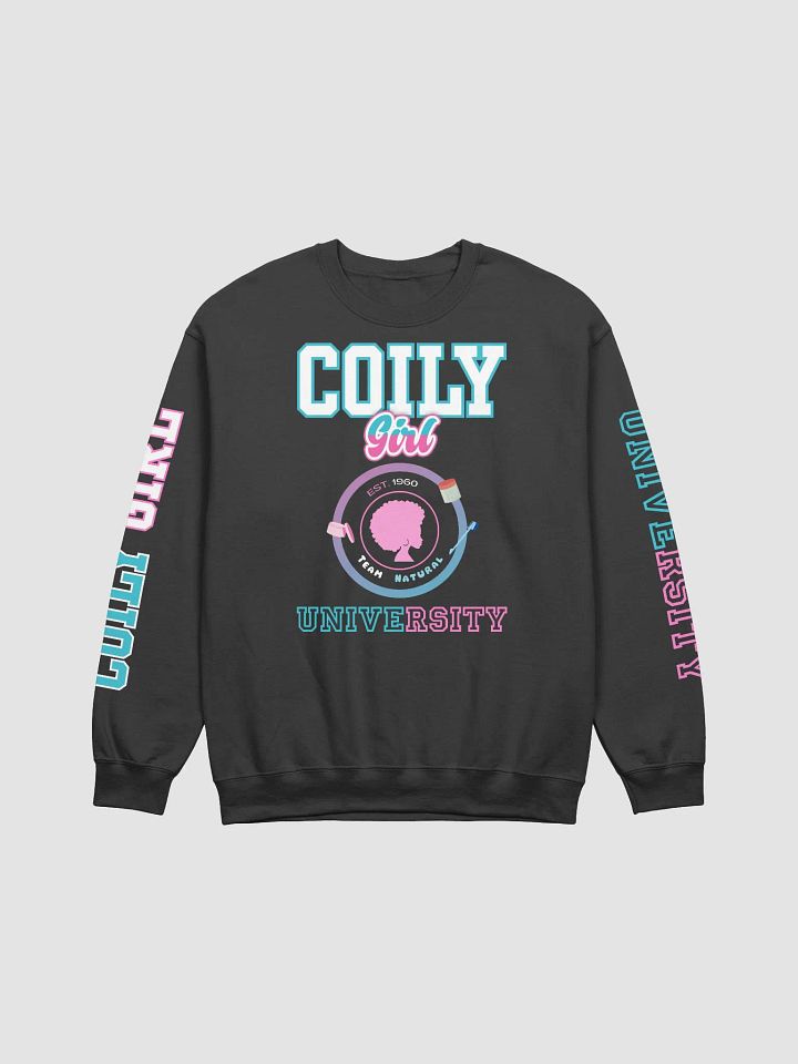 Coily Girl University Crewneck product image (1)