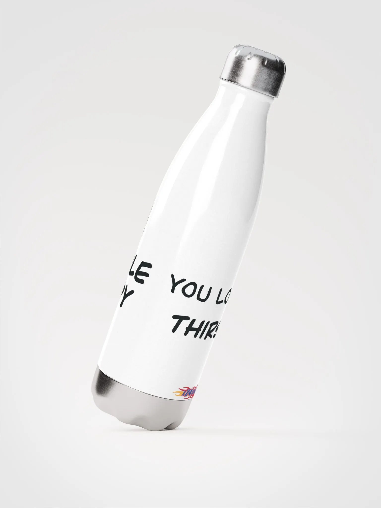 Marble Daddy Water Bottle (White) product image (3)