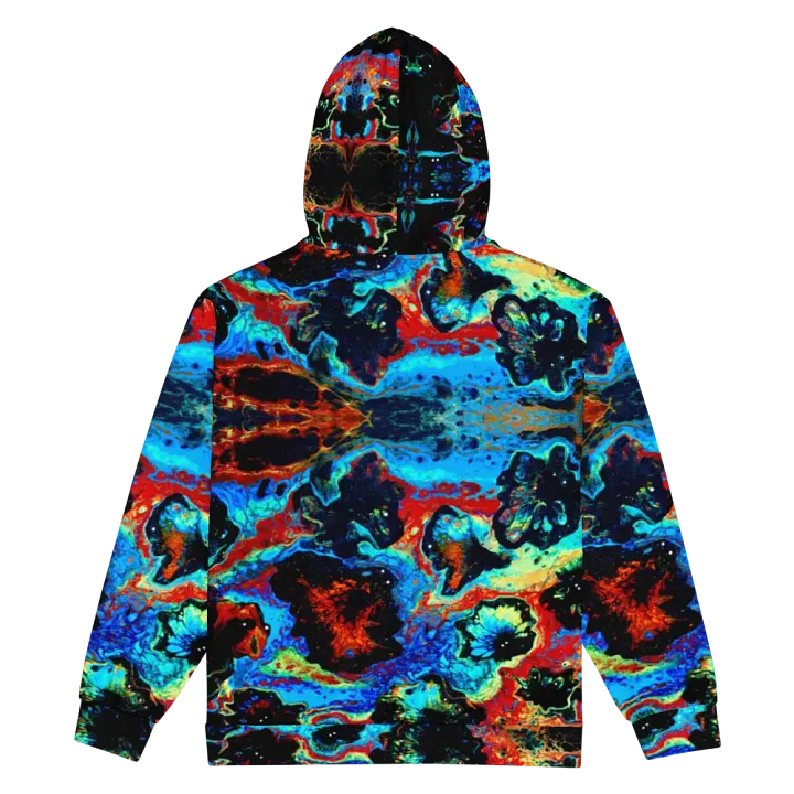 Abstract Blob: Blob Attack Zip Hoodie product image (2)