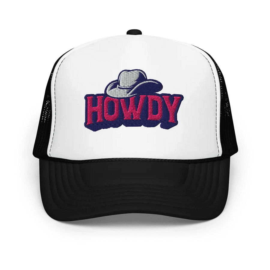 Howdy Puff Print, Trucker Hat product image (3)