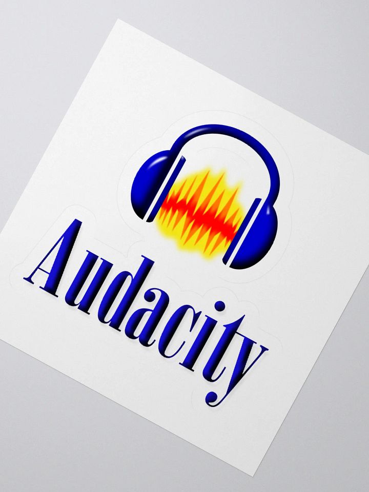 Audacity Retro Sticker product image (5)