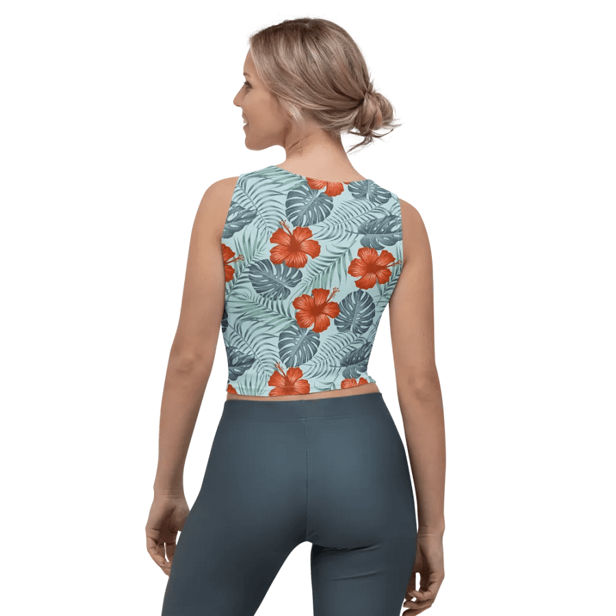 Palm Paradise | Crop Top T-Shirt product image (2)
