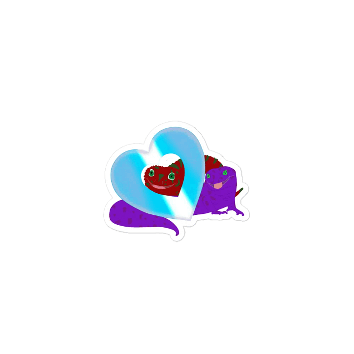 Gecko Love Magnet product image (1)