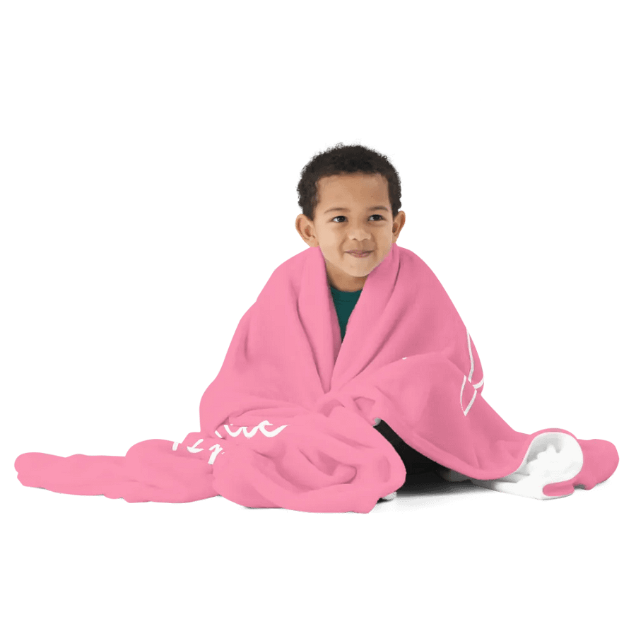 Ukraine - Pink & White - Throw Blanket product image (12)