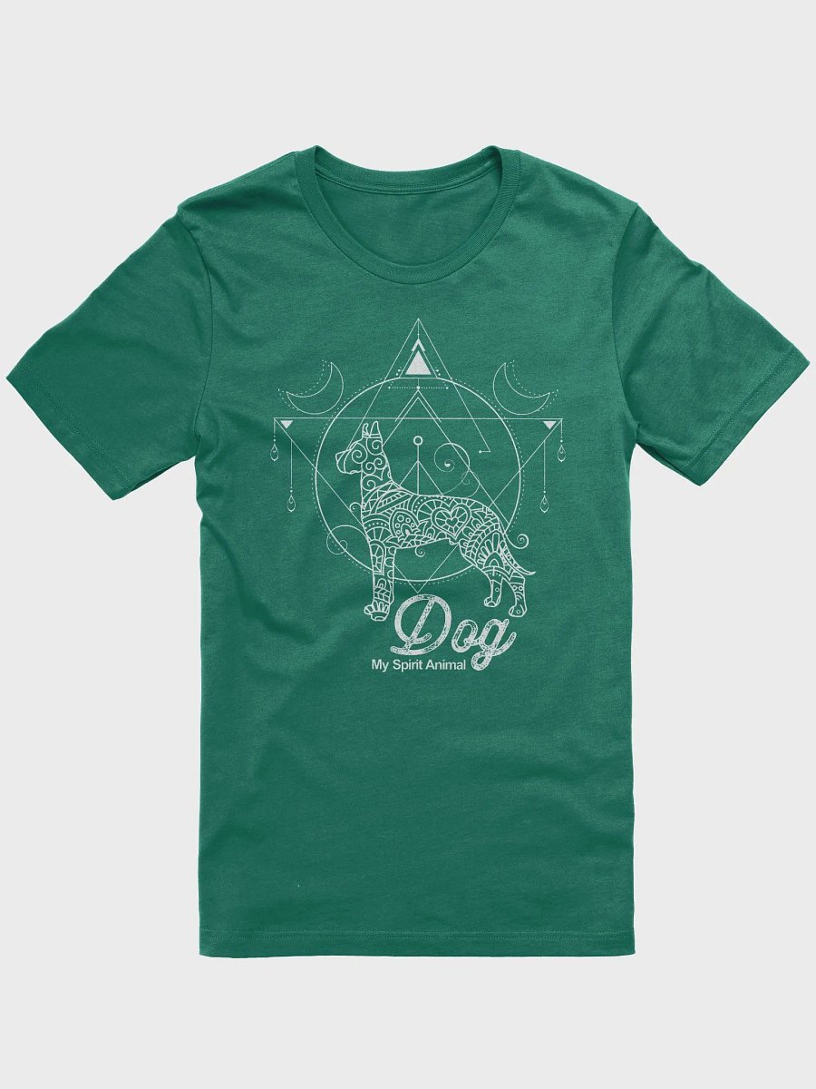 Dog Spirit Animal Mandala T-Shirt - Boho Tribal Dog Lover Tee product image (1)