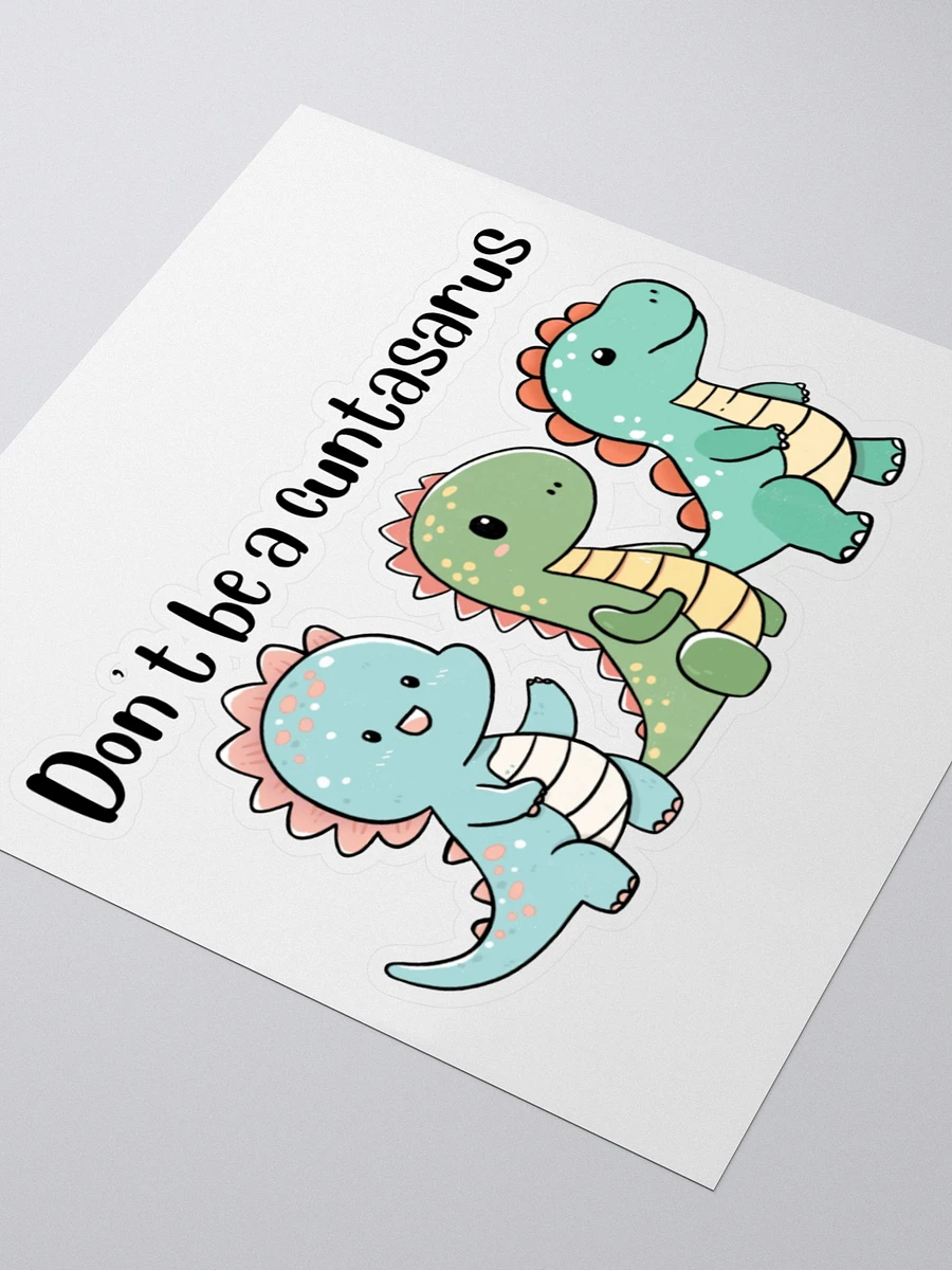 Cuntasaurus Sticker product image (3)