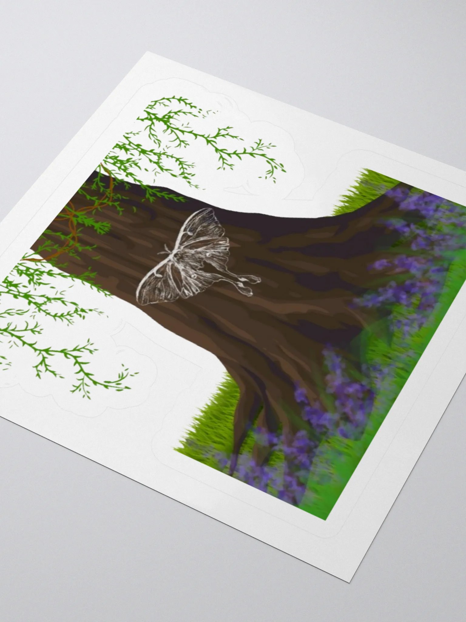 Enchanted Moth Sticker product image (8)