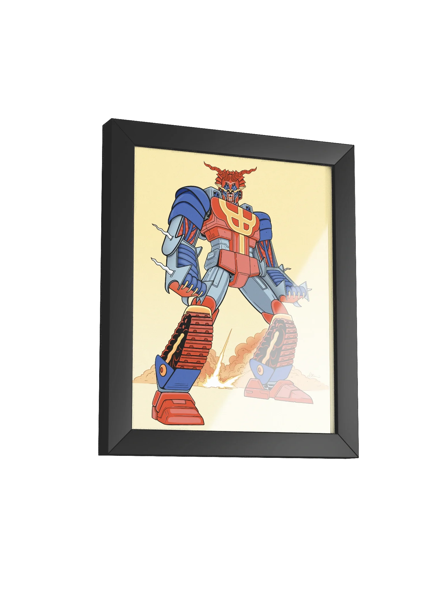 The Metallian 1984 Autobot - Judas Priest & Transformers Mashup Framed Art Print product image (10)