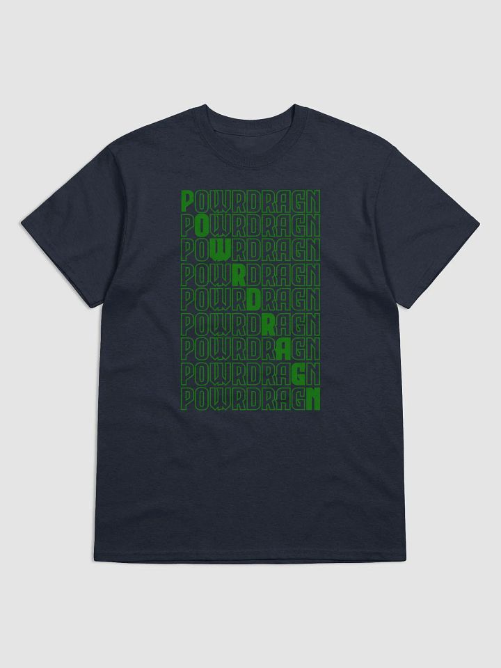 PowrDragn Matrix Letters Tee product image (2)