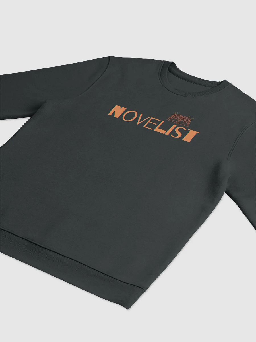 Novelist 0range Text Sweatshirt product image (7)