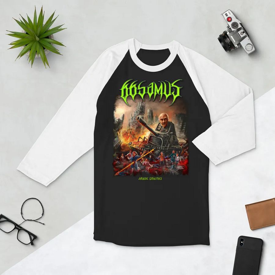 Jurassic Geriatrics raglan product image (5)