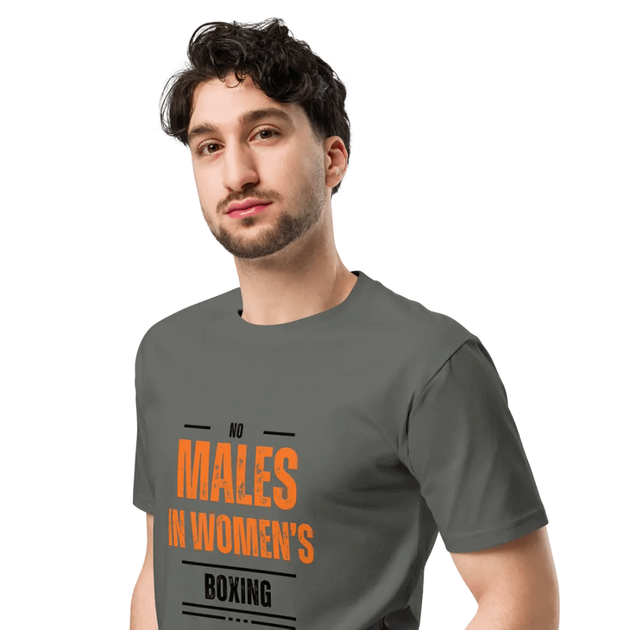 Support Italian Boxer Angela Carini Crew Neck T-Shirt product image (4)