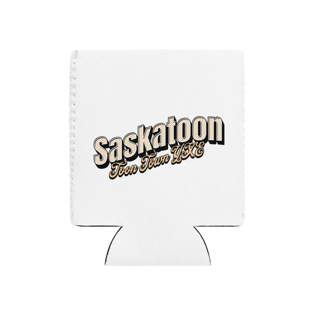 Saskatoon Toon Town YXE Can Cooler product image (1)