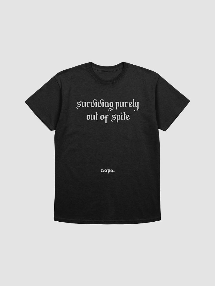 nope. resolute - spite tee product image (1)