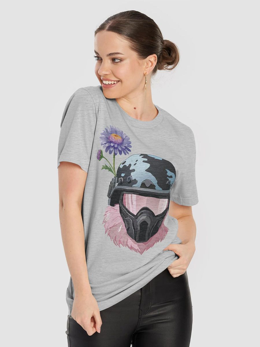 Camouflage Chic Flower Helmet T-Shirt product image (83)