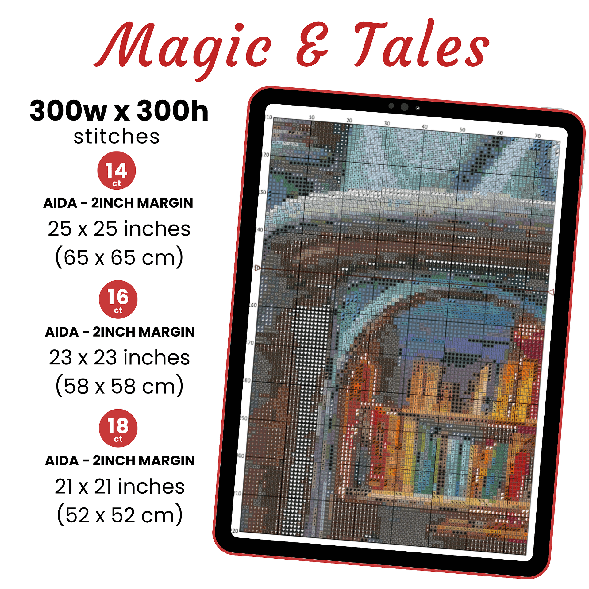 Magic And Tales Book Store Cross Stitch Pattern product image (2)