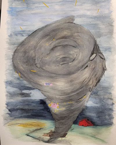 2 little pigs in a bad wolf tornado 

#seattleartist #seattlecreatives #strangeinnature #threelittlepigs
