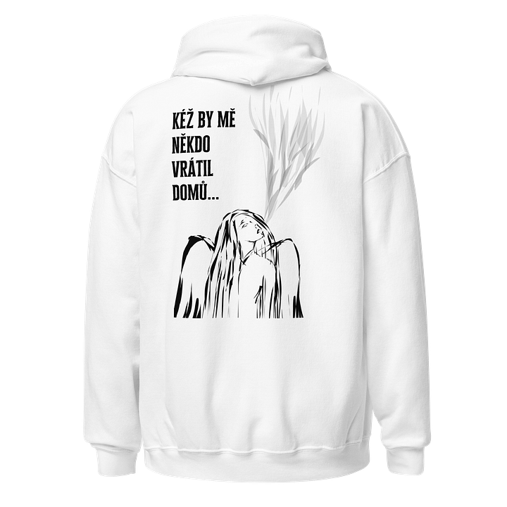 Kéž by mě někdo vrátil domů White Hoodie product image (1)