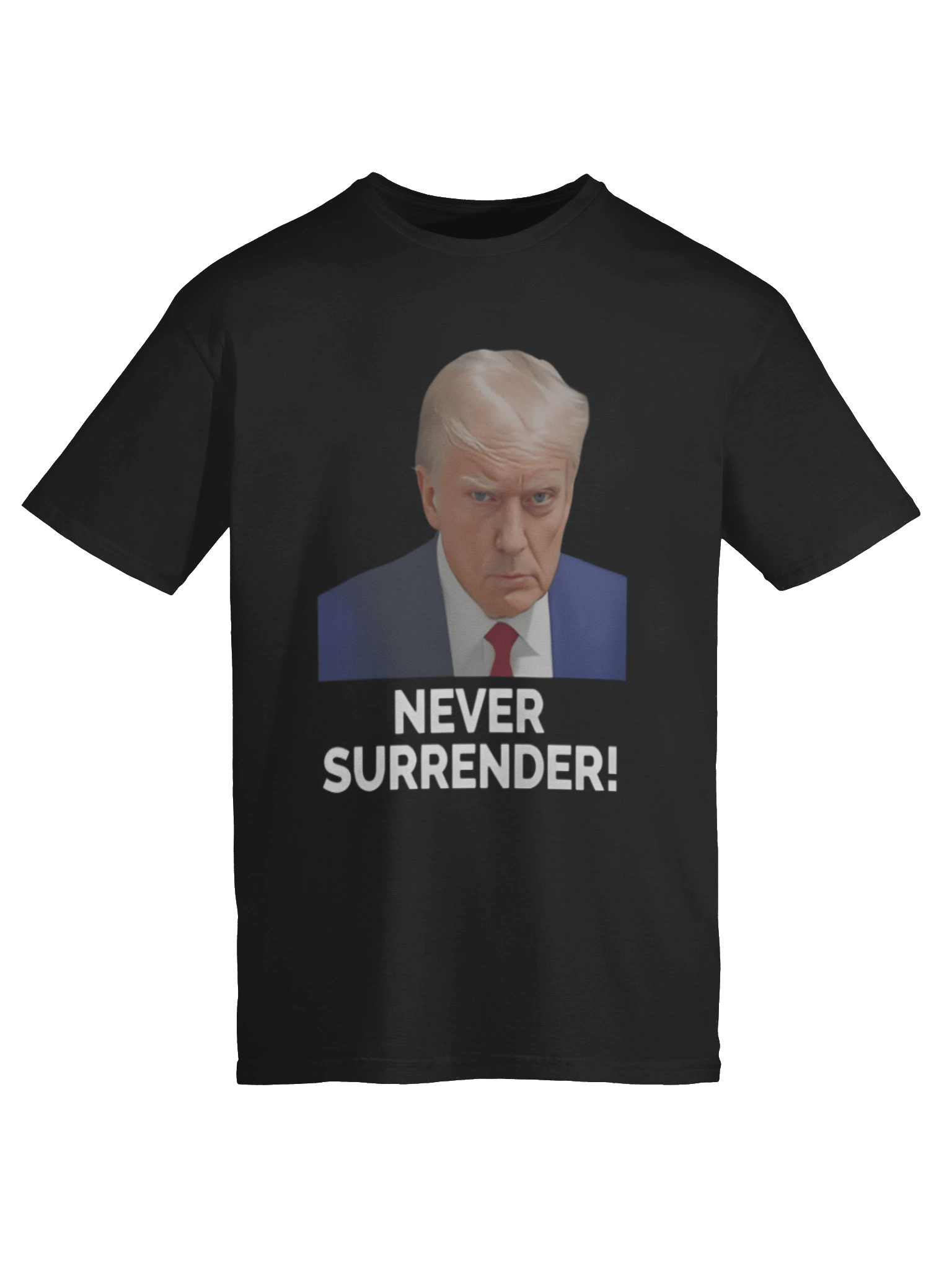 Trump Never Surrender Mugshot T-Shirt product image (6)