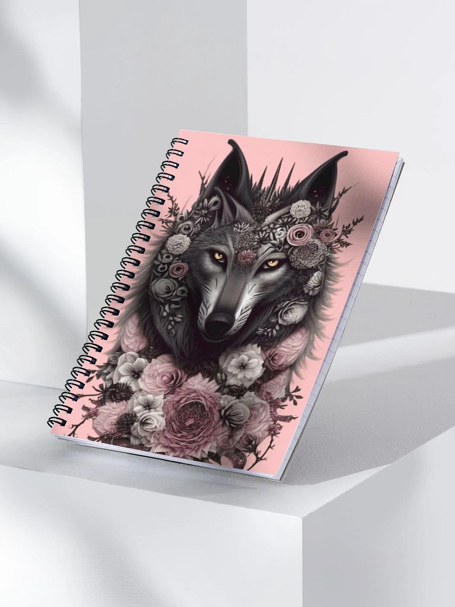 Snazzy wolf among roses product image (3)