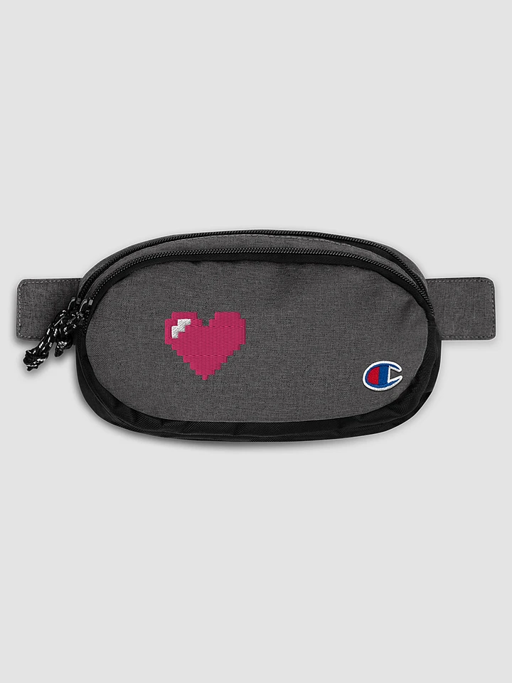 Pixel Heart Champion Embroidered Fanny Pack (embroidered) product image (1)