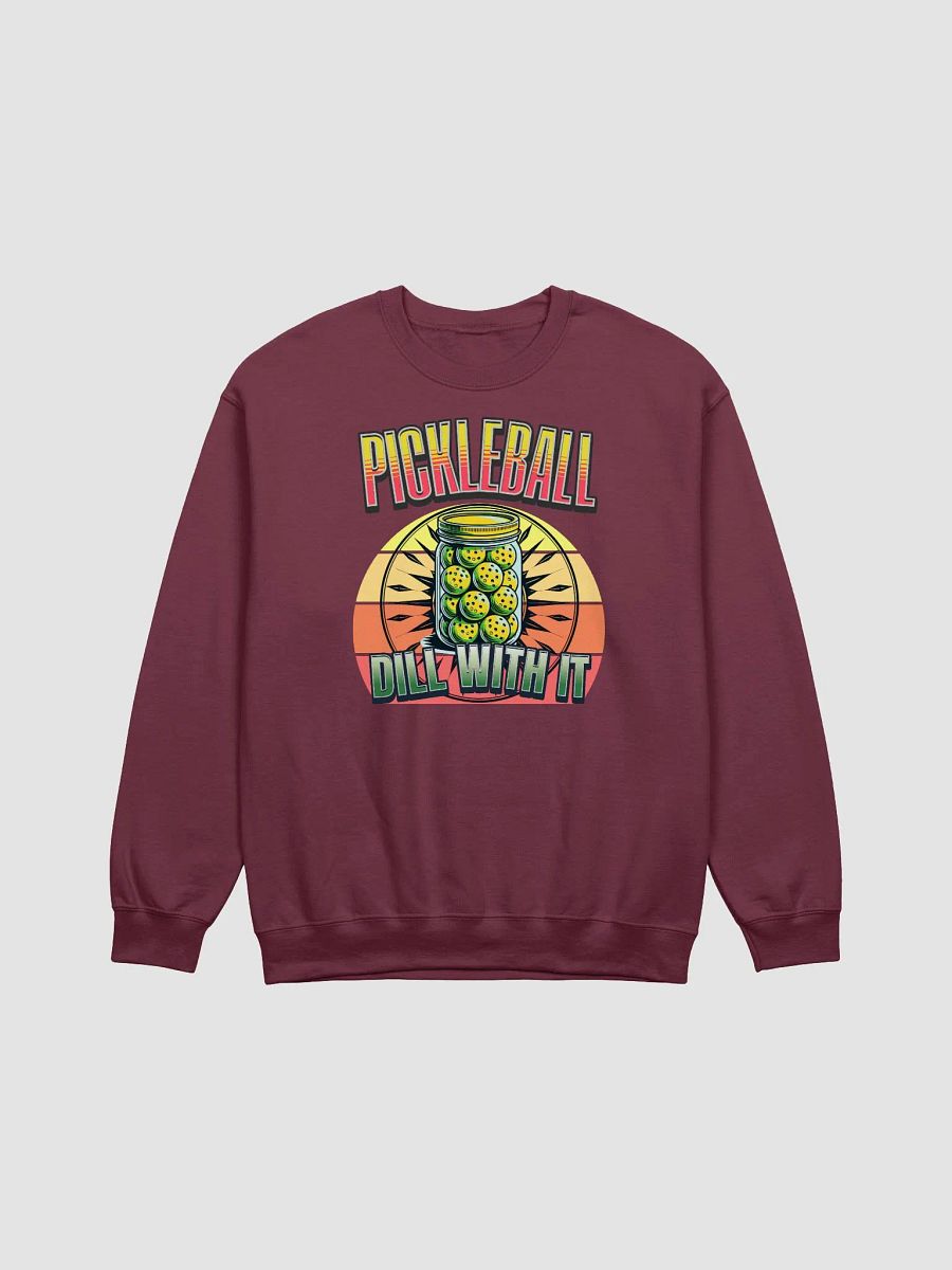 Dill With It Pickleball Sunset Sweatshirt product image (9)