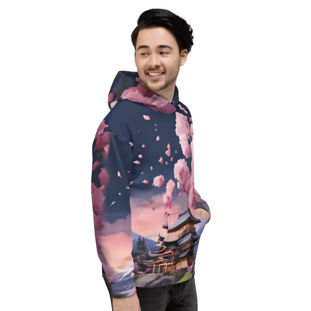 Dr Who Tardis in Japan All Over Print Hoodie product image (11)