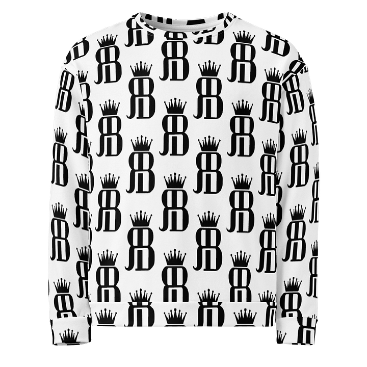 Reebox Regal Crowned Letter 'B' All-Over Print Sweatshirt product image (1)