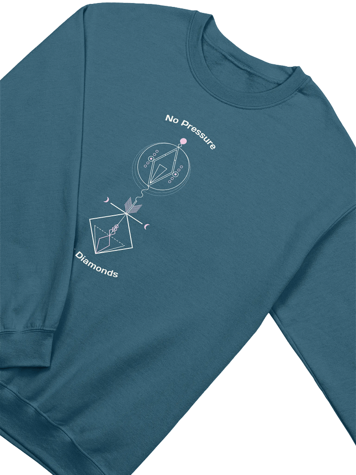 No Presure No Diamons Symmetry Crewneck Sweatshirt product image (2)